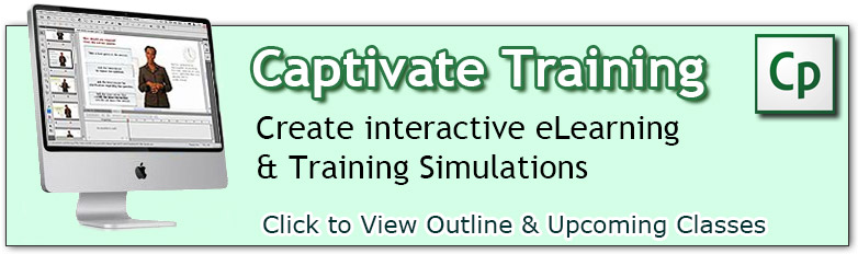 Adobe Authorized Captivate Training classes in Los Angeles and Live Online Virtual Captivate Training Classes
