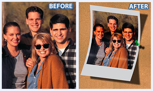 Photoshop Training Class - Learn how to apply filters, textures, create drop shadows and more!