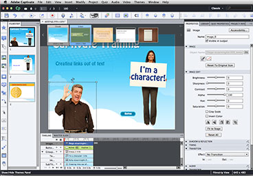 Captivate Training in Los Angeles - Create Presentations, import and crop images and more in captivate Training level 1 in Los Angeles