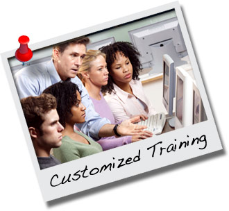 Onsite Custom Computer Training at your location or ours. In person or LIve, Online